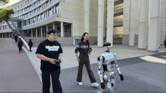 完成机械人半马测试 
